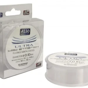 Vlasec Asso Ultra Low Stretch 50m 0,16mm 4,60kg - Speciální nabídka