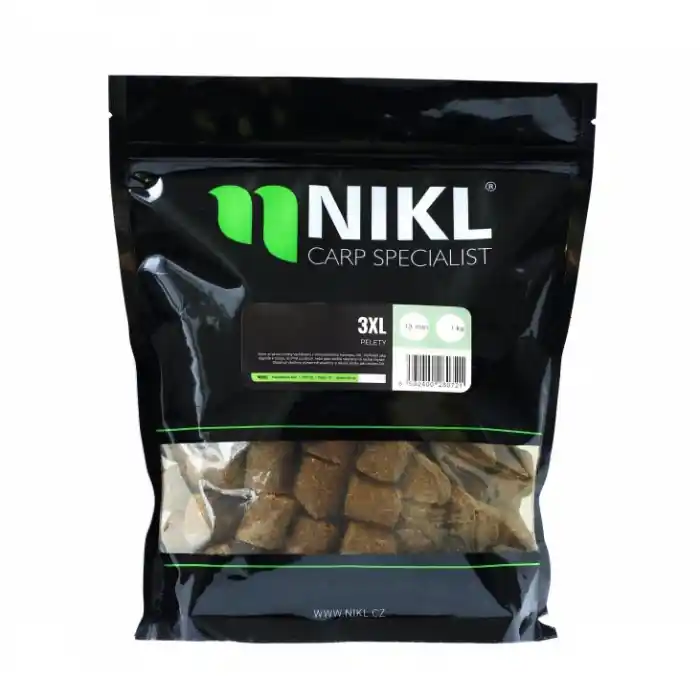 Pelety Nikl 3XL 18mm 3kg s Dírkou - Připraveno k expedici