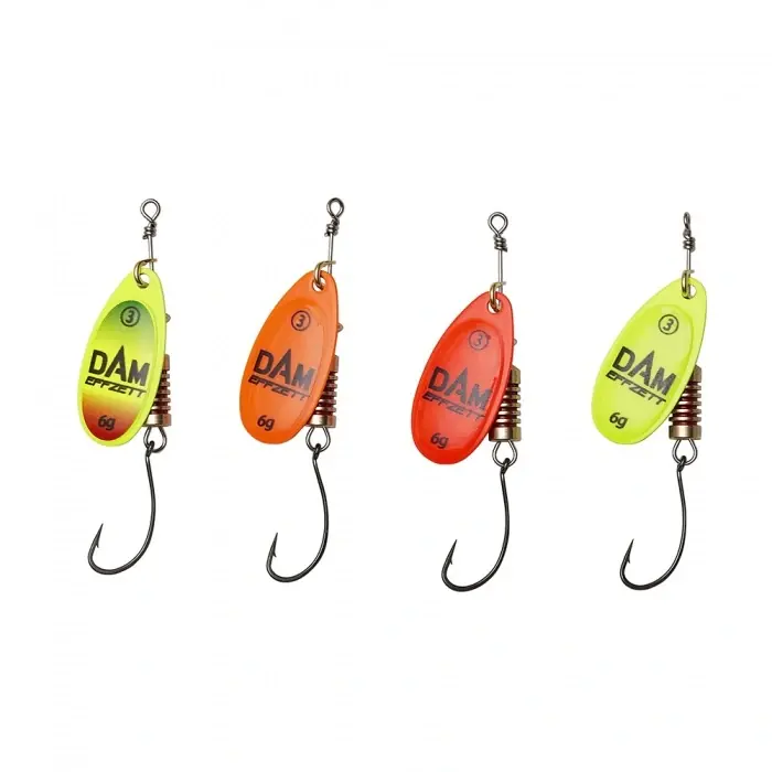 Nabídka | Třpytka DAM Effzett Spinner With Single Hook 6gr Firetiger