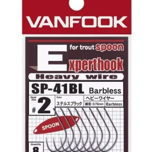 8ks - Háček VanFook SP-41BL Velikost 6 | Kvalitní produkt