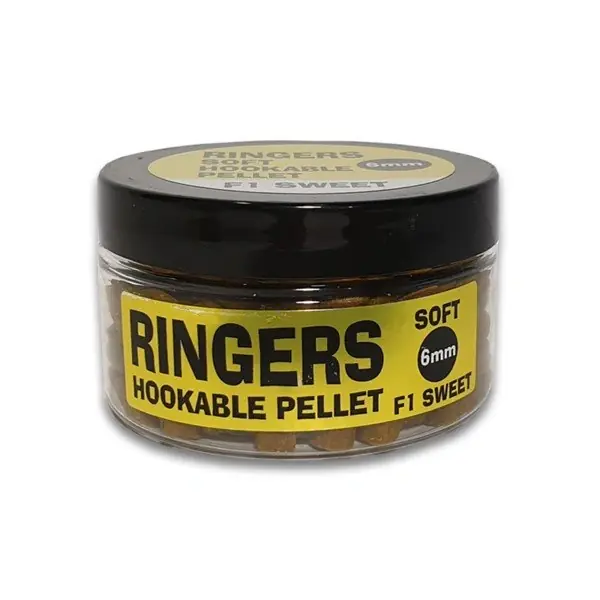Prodejní hit | Měkčené Pelety Ringers Soft Hooks Pellets 6mm 65gr F1 Sweet