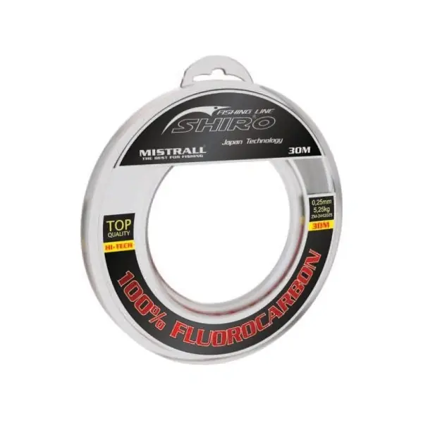 Žádaný produkt | Vlasec Mistrall Shiro Fluorocarbon 30m