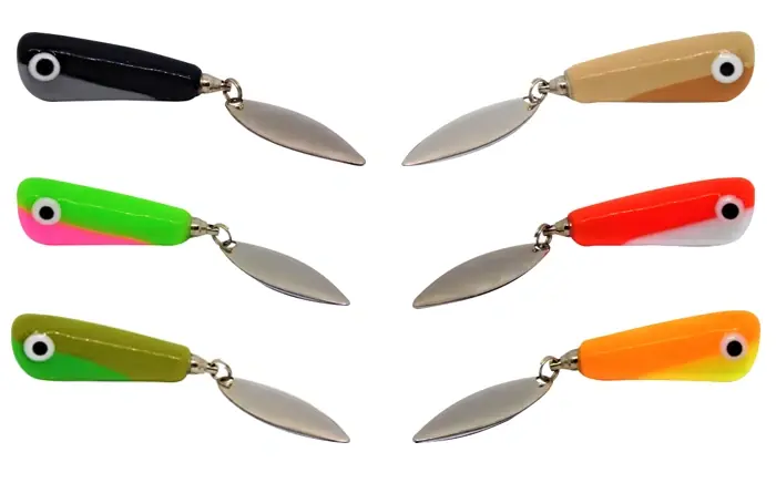 Třpytka Broslures BUM SPIN Tailspinner 7,5cm Dark | Jen pár kusů