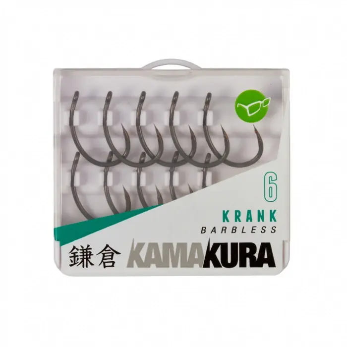 10ks - Háček Korda Kamakura Krank Barbless Velikost 2 | Bestseller
