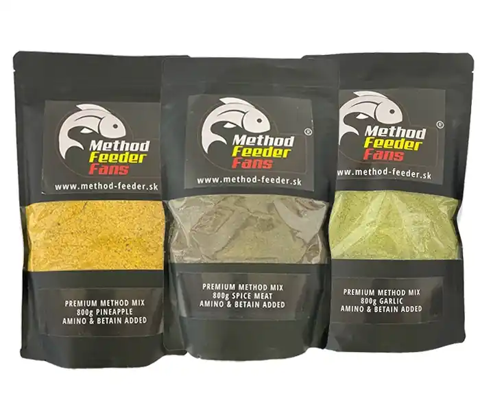 Speciální cena | Krmítková Směs Method Feeder Fans Method Mix 800gr Česnek