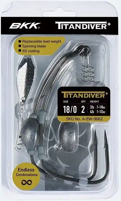 2ks - Háčky BKK Titan DiverPlus Velikost 14/0 | Právě přidáno