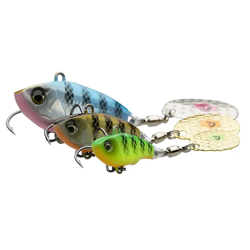 Top produkt - Nástraha Savage Gear Fat Tail Spin 8cm 24gr Blue Silver
