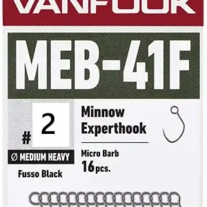 16ks - Háček VanFook MEB-41F Velikost 8 - Oblíbený u zákazníků