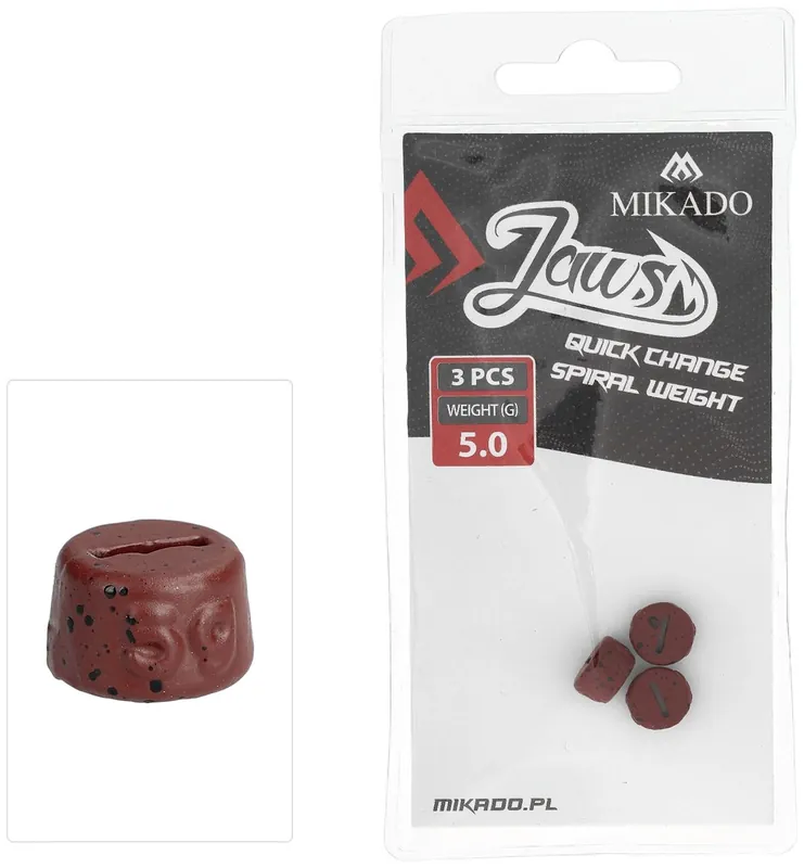 4ks Zátěž Mikado Jaws Quick Change Spiral Mix | Sleva