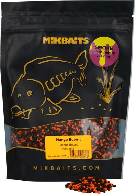 Micro Pelety Mikbaits Smoke 2-3mm 350gr Chilli Jahoda | Bestseller