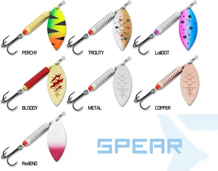 Třpytka Delphin Spear 17gr Vel. 5 Perchy | Speciální cena
