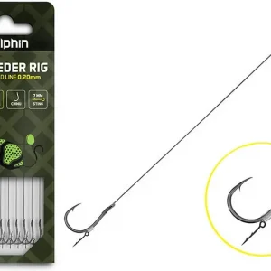 10ks - Feederový Návazec Delphin Braided Sting Chinu 8cm/0,20mm/ 4 | Nenechte si ujít nabídku