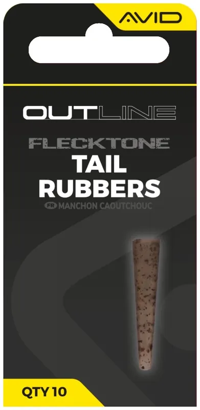 10ks - Gumový Převlek Avid Outline FleckTone Tail Rubber | Čerstvá novinka
