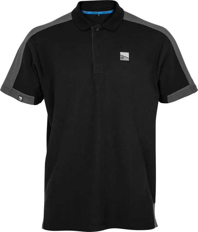 Lze objednat - Polo Tričko Preston Core Collection Polo Black - 4XL