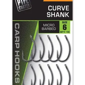 10ks - Háčky Fox Curve Velikost 8 - Populární
