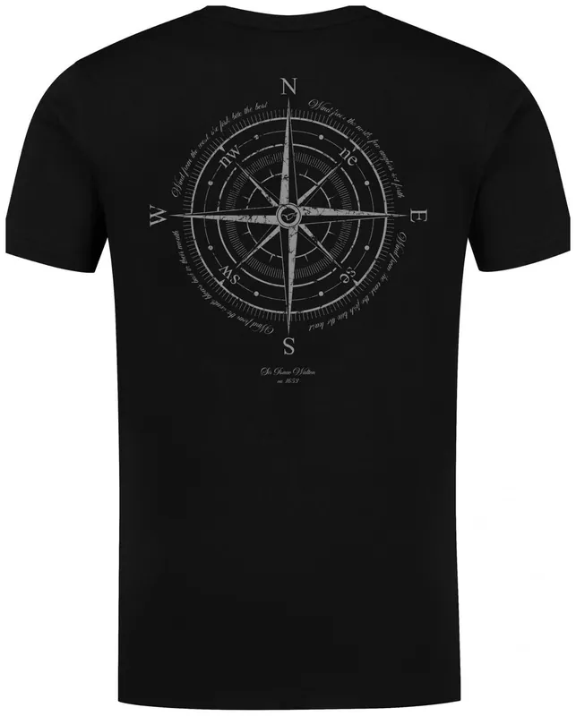 Velmi populární - Tričko Korda Compass Tee Black XXL