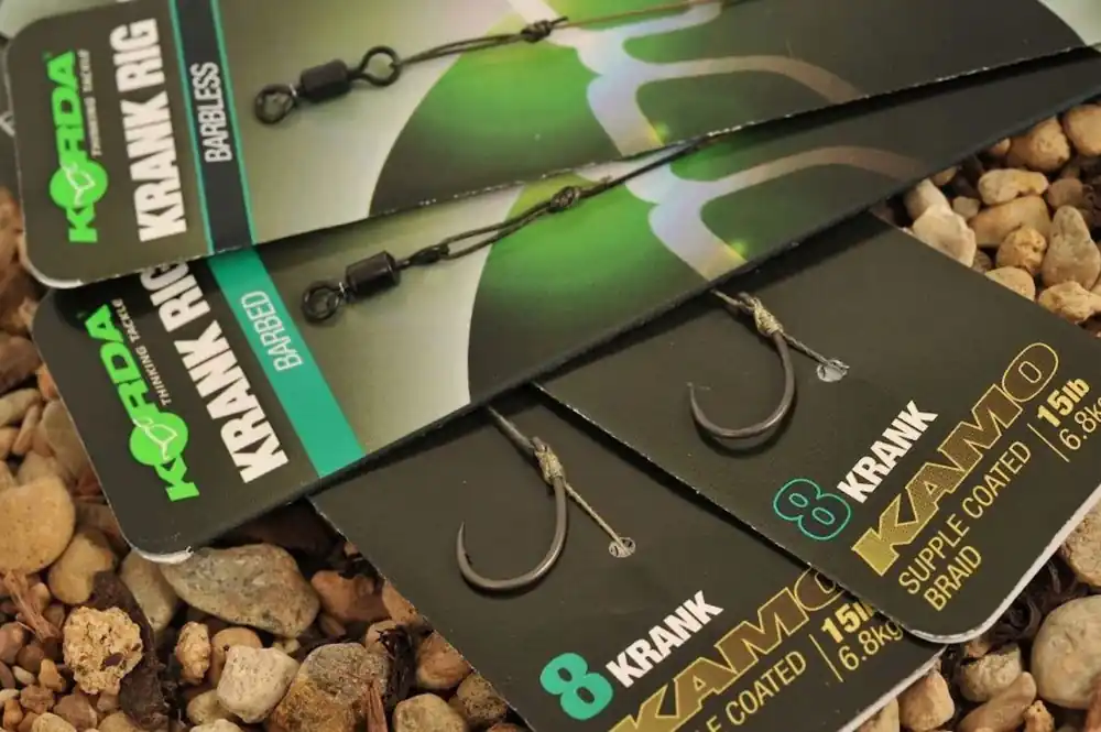 Cena od výrobce | Hotový Návazec Korda Krank Ready Rig Barbless Velikost 8 15lb