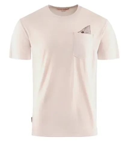 Tričko Grundéns Species Pocket Tee Bone Heather Velikost M - Outlet
