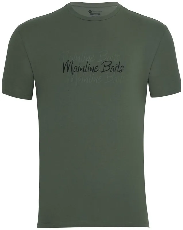Tričko Mainline Carp Tee Green S | Velmi oblíbený produkt