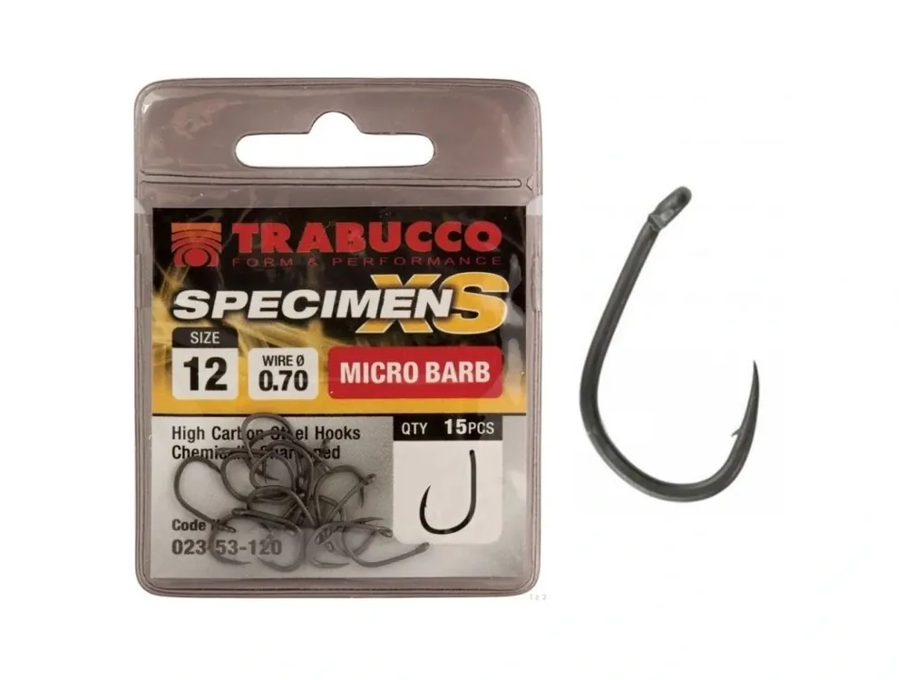 Háčky Trabucco XS Specimen 15ks - Bezpečný nákup