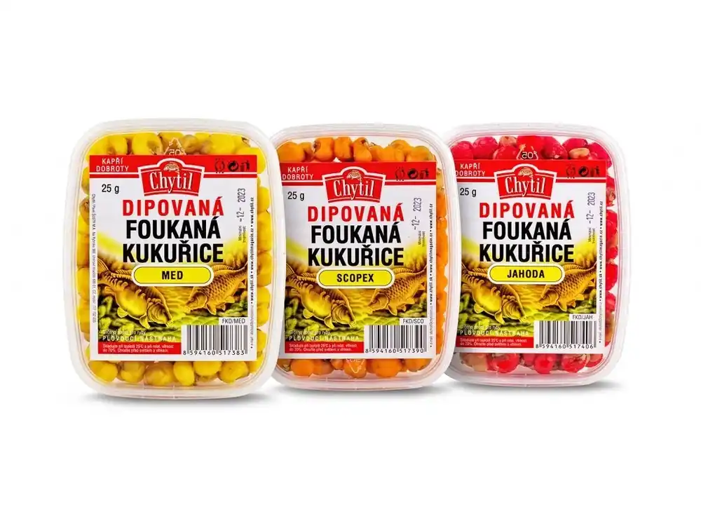 Chytil Dipovaná foukaná kukuřice 25g | Přidat do košíku