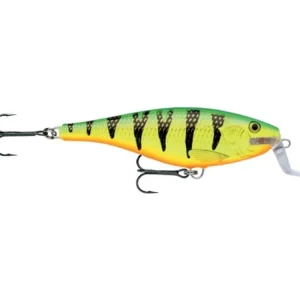 Bestseller | Rapala Wobler Shallow Shad Rap Fire Perch 9cm 12g