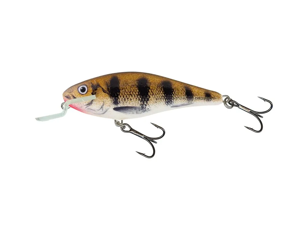Salmo Wobler Fatso Floating - Emerald Perch 10cm/48g - Premium