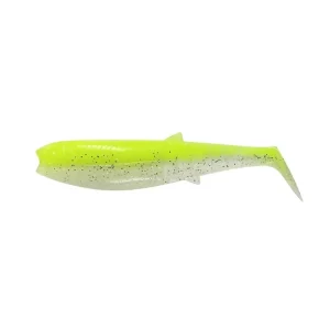 Savage Gear gumová nástraha Cannibal Shad Bulk Flou Yellow Glow - Koupit online