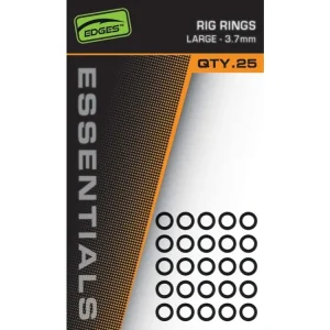 FOX Kroužky Edges Essentials Rig Rings 25 ks - Právě dorazilo