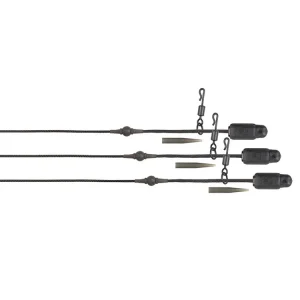 FOX Montáž Edges Leadcore Heli-Clip Rigs Naturals 50lb/3ks - Neváhejte
