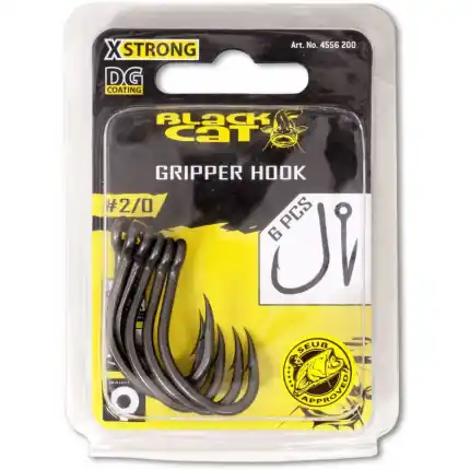 Zlevněno | Black Cat Háček Gripper DG Coating 6 ks