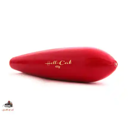 Nízká cena - Hell-Cat Podvodní splávek zvukový červený 15g