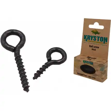 Kryston obratlíky, kroužky - Zavrtávací držák 10mm 10ks - Poslední kusy