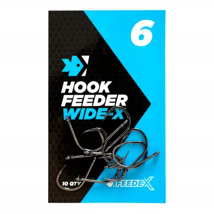 Nenechte si ujít nabídku - FEEDER EXPERT háčky - WIDE-X hook č.6 10ks