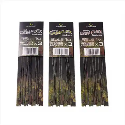 Gardner Návazce Camflex Leadcore Spliced Leaders 35lb, 3ks/1m - Outlet