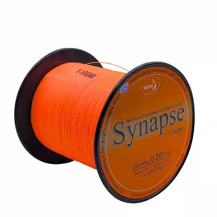 Snížená cena - Katran Vlasec Synapse Orange 1000 m