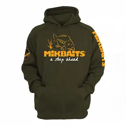 Mikbaits oblečení - Mikina Fans team zelená 4XL - Nově v nabídce