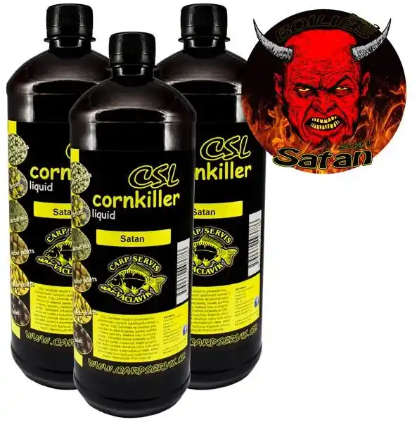 Ihned k objednání - CARP SERVIS VÁCLAVÍK CSL Cornkiller Liquid Satan 1litr