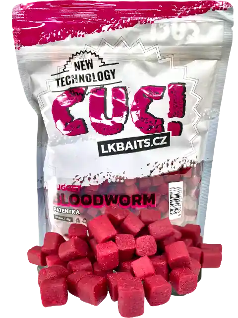 LK BAITS CUC! Nugget Bloodworm 1kg 10mm - Do vyprodání zásob