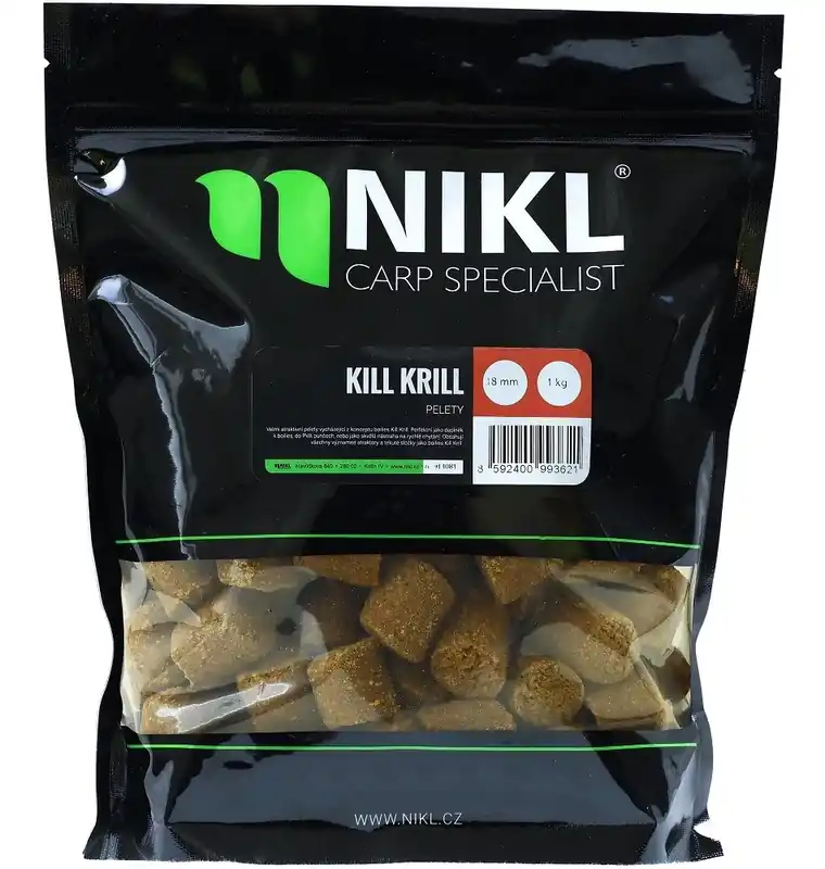NIKL Pelety Kill Krill 1kg 18mm | Slevy