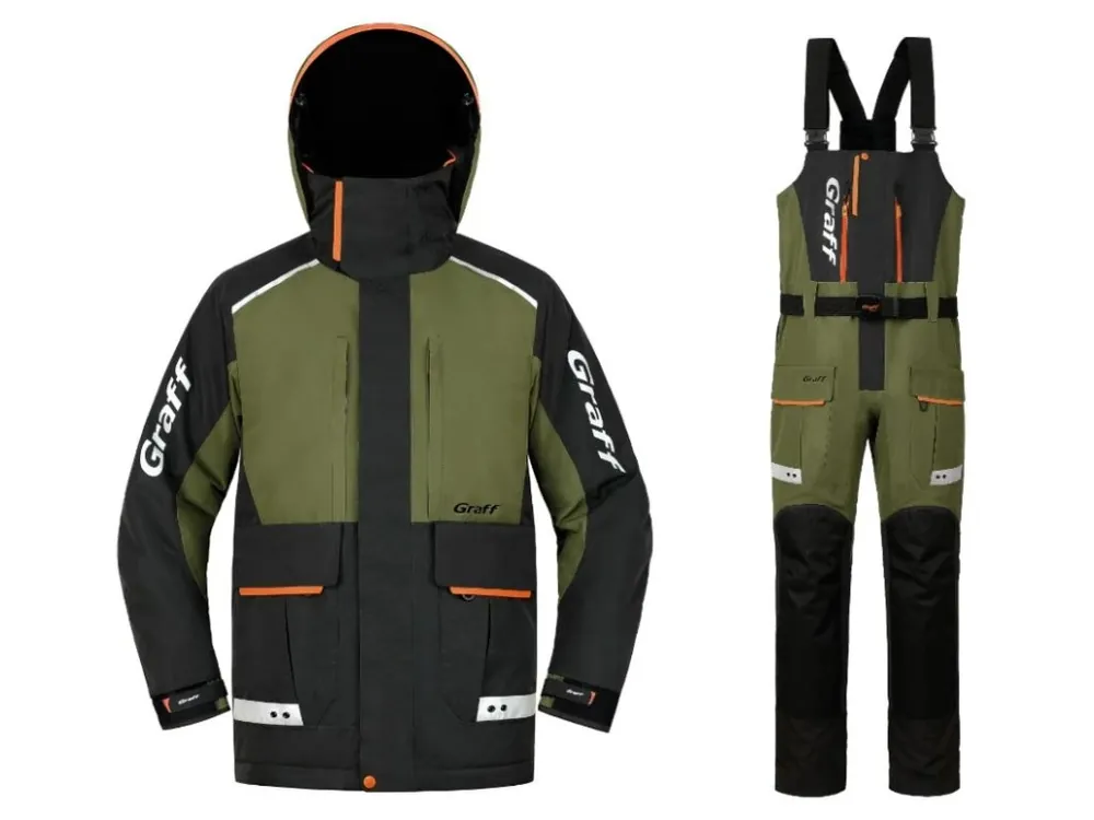GRAFF Float Guard Pro Set 215-O-B Olive/Dark Grey Edition 3.0 | Objednat online