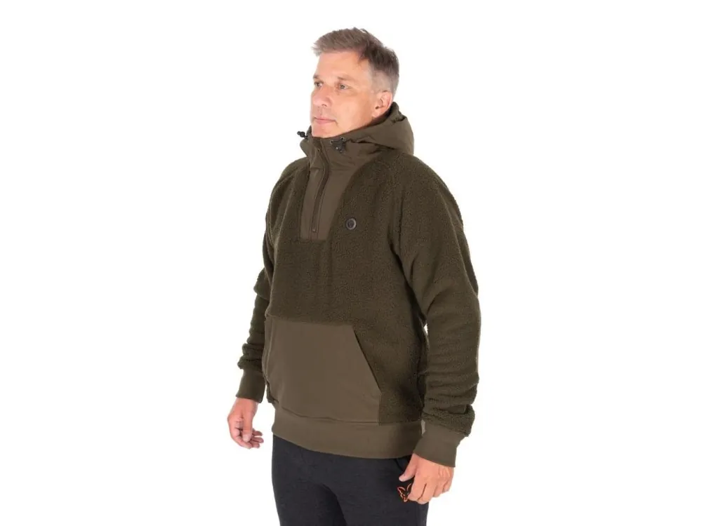 FOX Mikina Sherpa Hybrid Jacket Olive | Novinka v nabídce