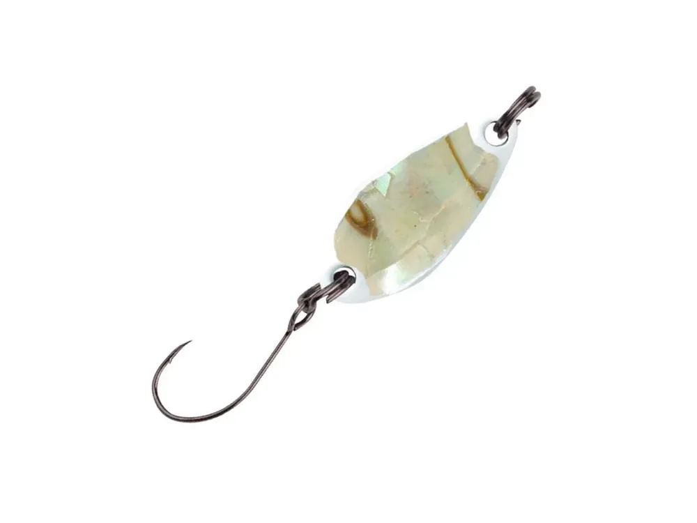 SPRO plandavá třpytka Trout Master Incy Spoon Pearlmutt | Rychle mizí