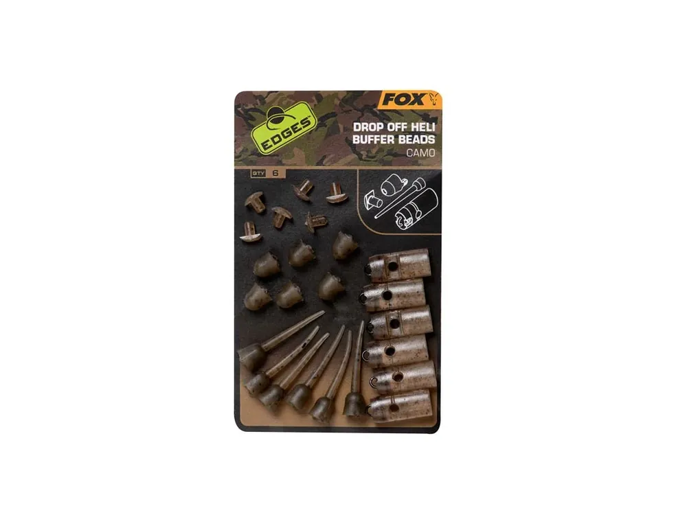 Využijte nabídku | Fox Sada Edges Camo D/Off Heli Buffer Bead Kit x