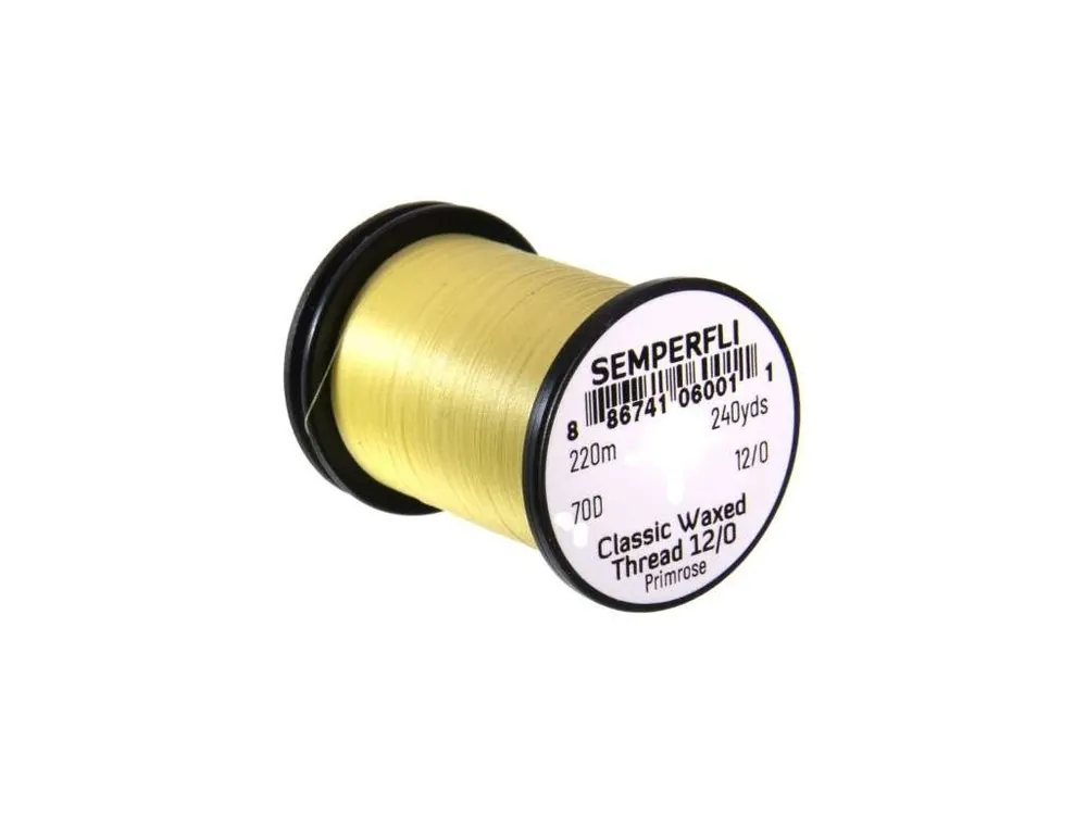 Semperfli Nit Classic Waxed Thread 12/0 Primrose | Nejlepší cena