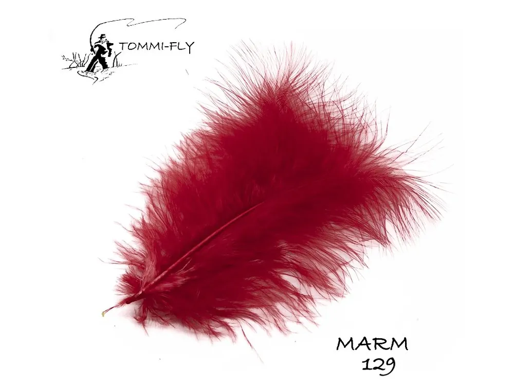 Ušetřete více | Tommi-Fly Peří Premium Marabou Červená