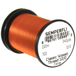 Právě přidáno - Semperfli Nit Classic Waxed Thread 12/0 Orange
