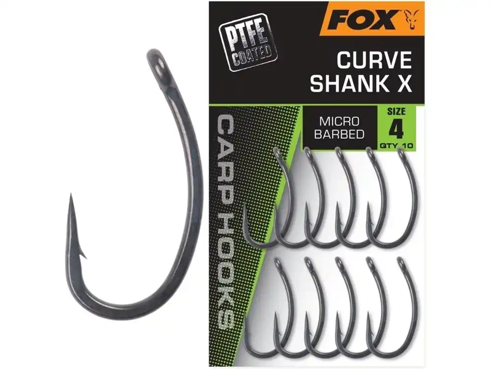 Do košíku - Fox Háčky Curve Shank X 10ks