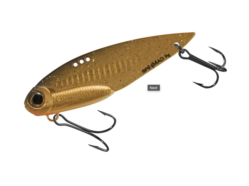 SpinMad Cikáda Hart Spicy Blade Brown Fish - Téměř vyprodáno