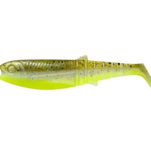 Mezi nejprodávanějšími - Savage Gear Cannibal Shad 8cm/5g Green Pearl Yellow